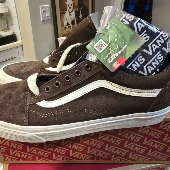 VANS Old Skool Men’s Size 11 Shoes Brown VN0007NTY49 Skateboarding NEW - Picture 3 of 10